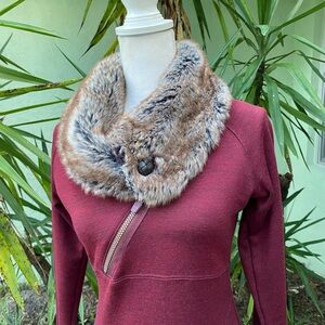 Athleta Burgundy Winter Dress